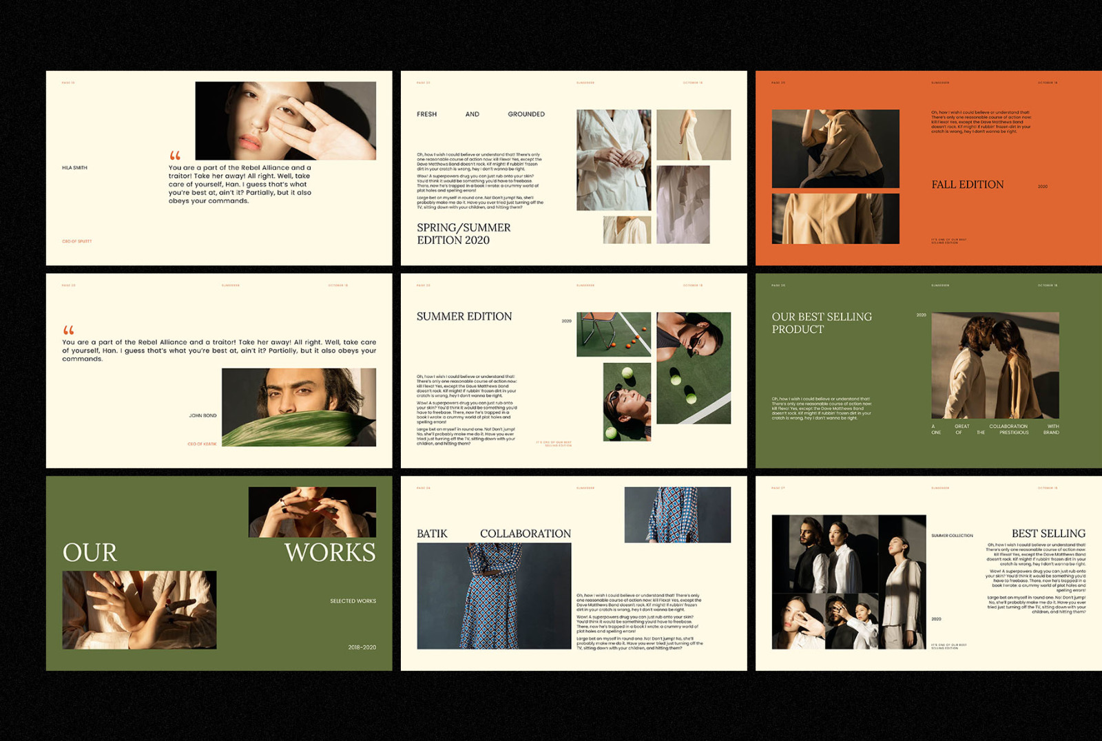 SUNSEEKER - Keynote Presentation Template