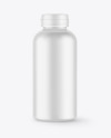 Plastic Matte Bottle Mockup