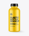 Plastic Matte Bottle Mockup