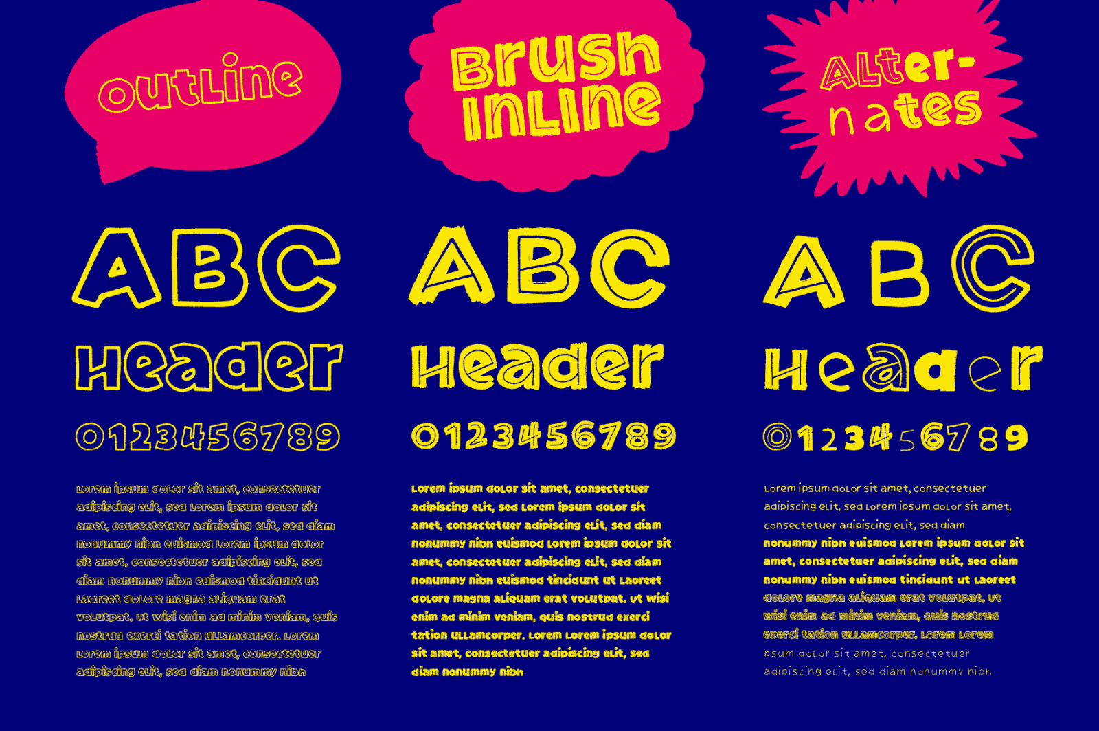 Comic Sidekick: A Screwball Comedy Font Family