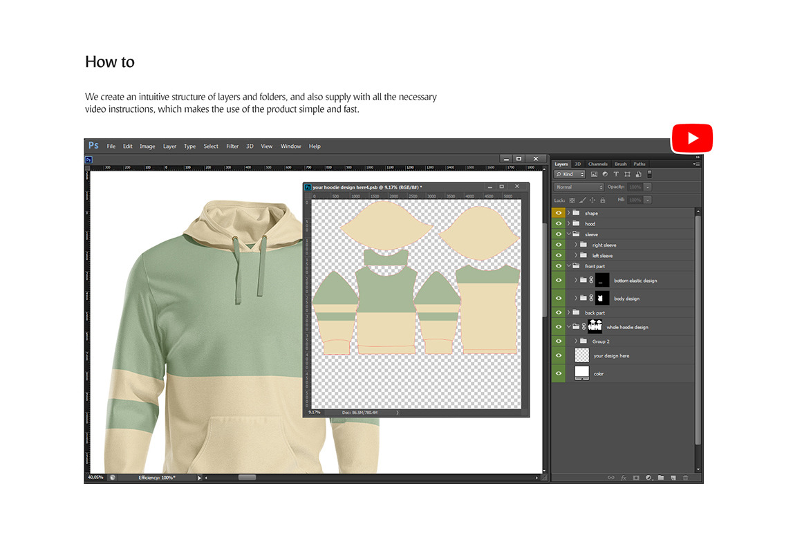 Hoodie Animated Mockup