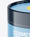 Glossy Cosmetic Jar Mockup