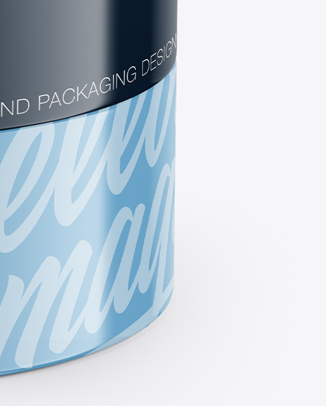 Glossy Cosmetic Jar Mockup