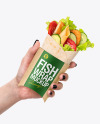 Hand w/ Fish Wrap Mockup