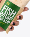 Hand w/ Fish Wrap Mockup