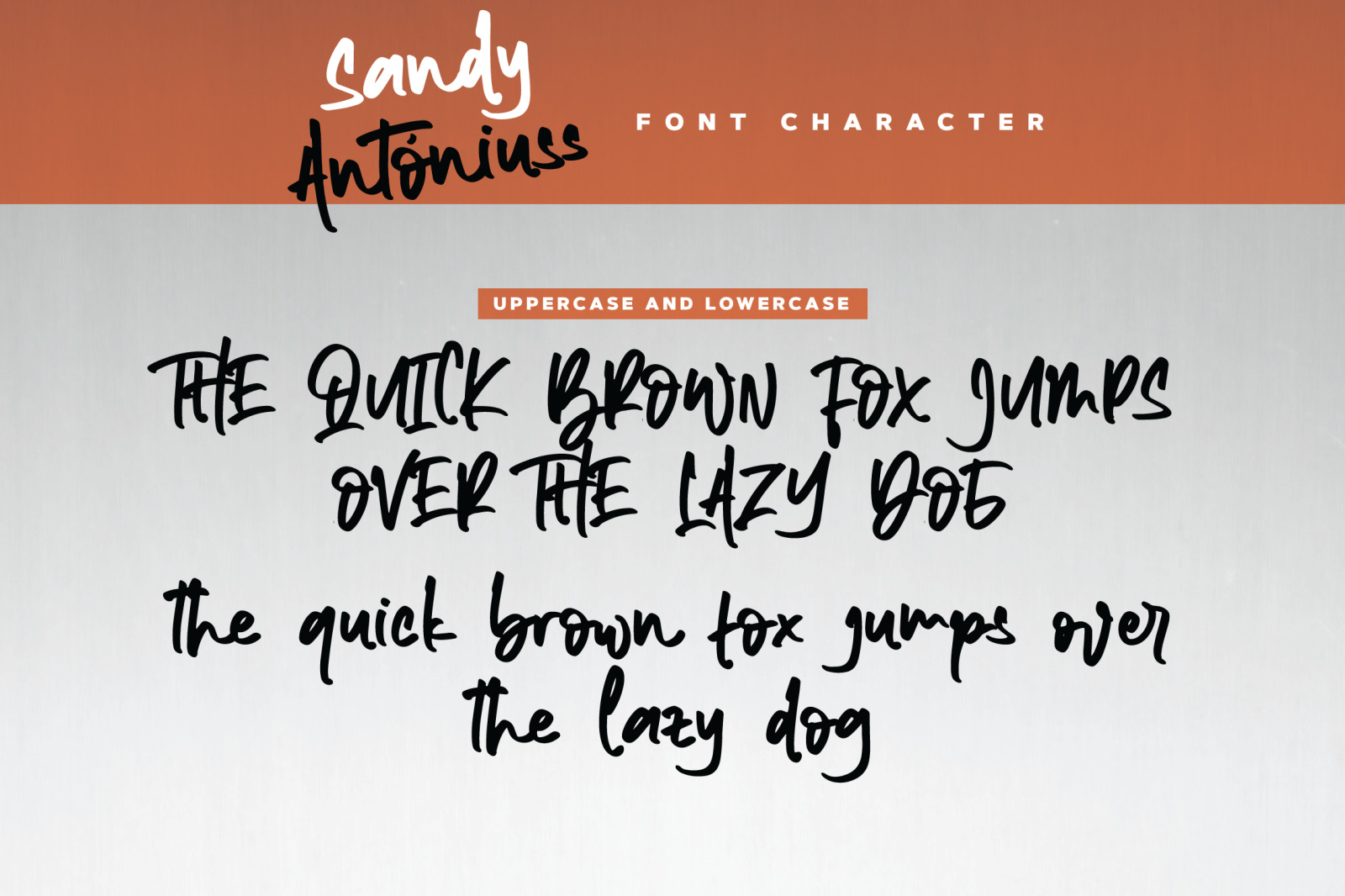 Sandy Antoniuss - Natural Handwritten