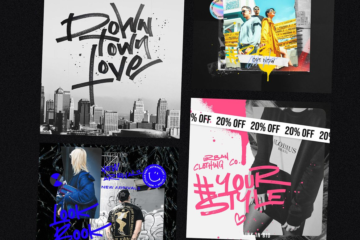 Network Graffiti Fonts and Extras Network Graffiti Fonts and Extras