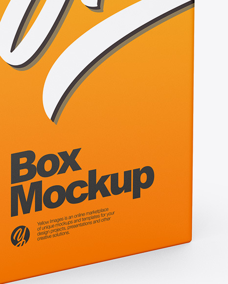 Carton Box Mockup