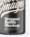 Glossy Dropper Bottle Mockup