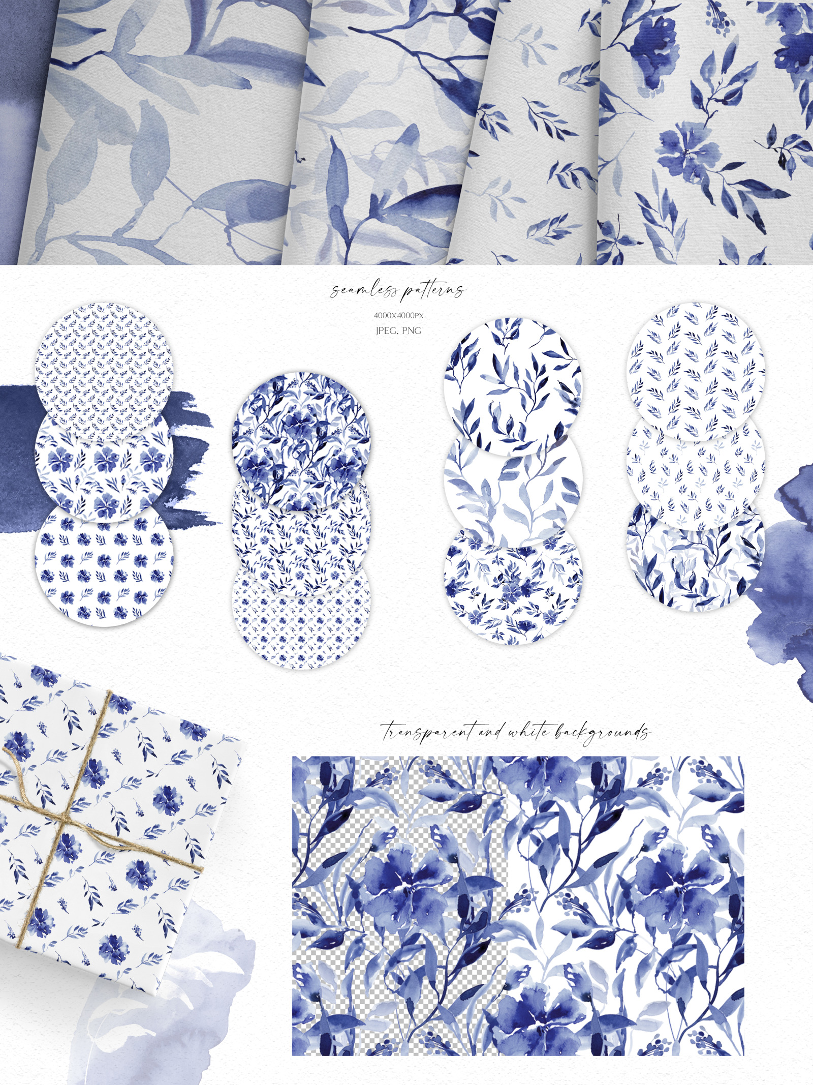 Navy blue watercolor graphics for wedding invitations, wedding templates, social media, instagram, W Navy blue watercolor graphics for wedding invitations, wedding templates, social media, instagram, W