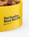 Pet Feeding Bowl Mockup