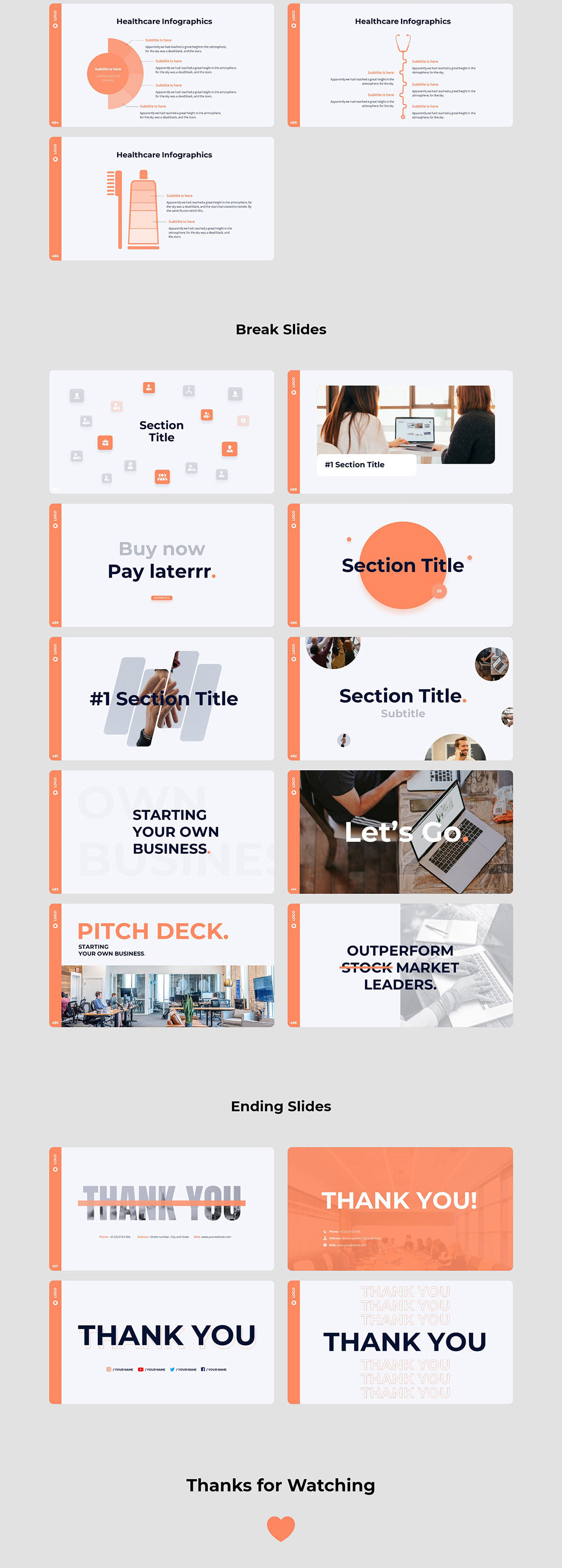 Pitch Deck - Animated Presentation Bundle