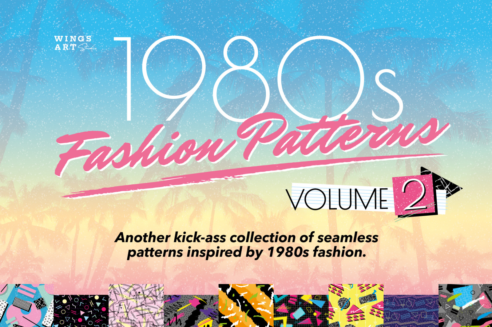 1980s Retro Fashion Patterns: Volume Two