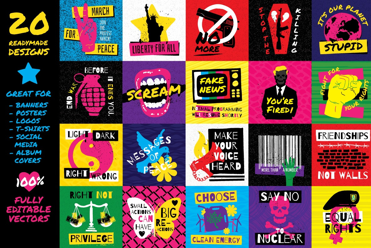 Peace, Protest and Environmental Issues Graphics Peace, Protest and Environmental Issues Graphics