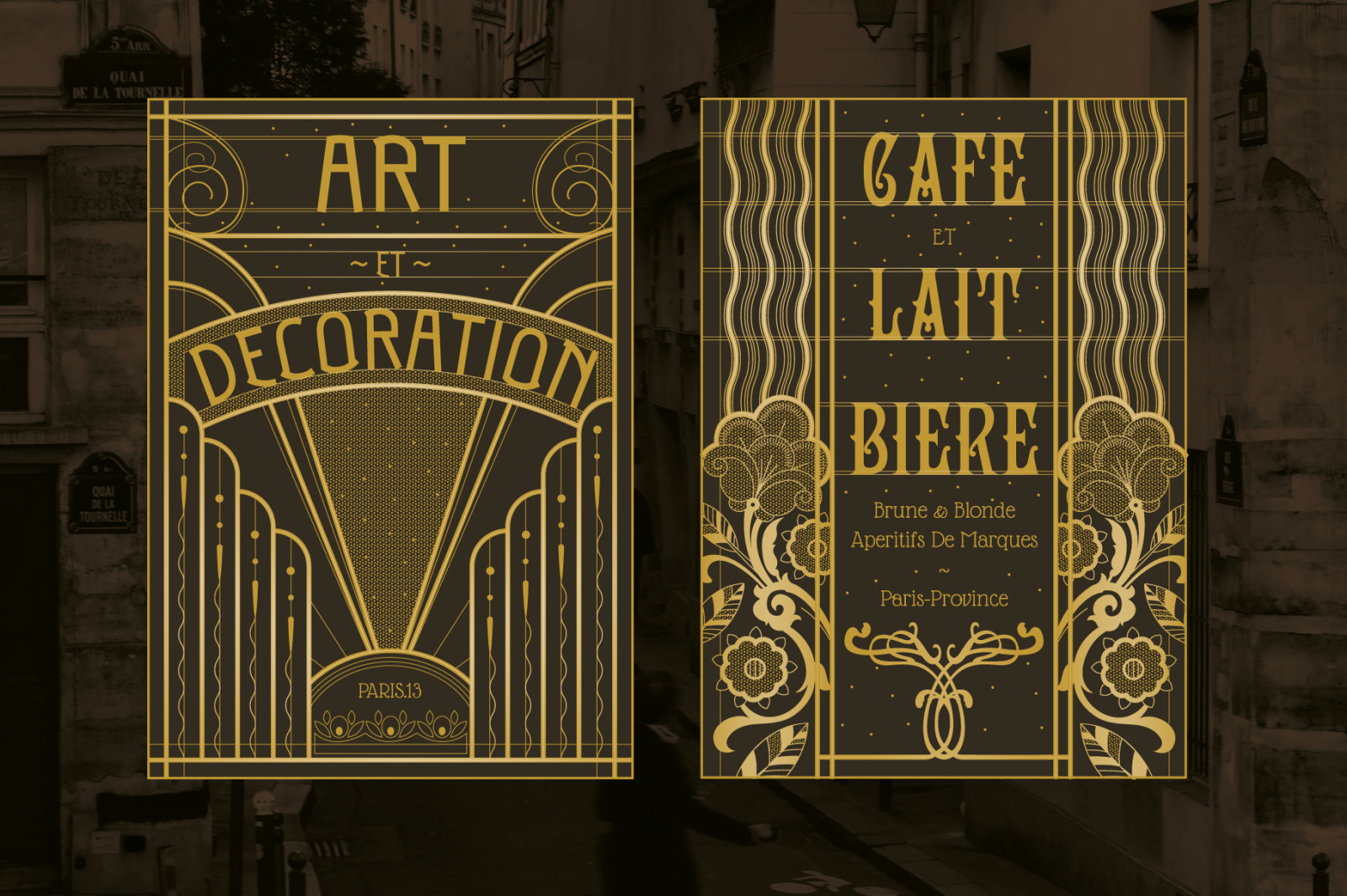 Art Nouveau Design Templates