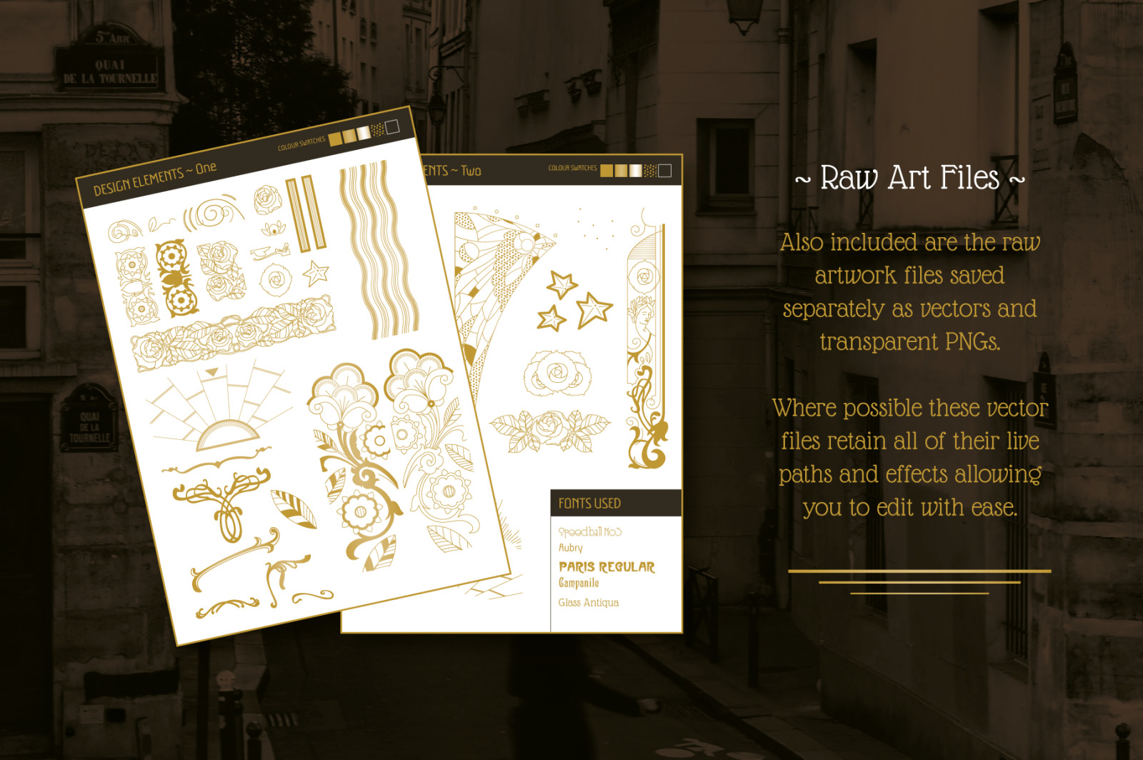 Art Nouveau Design Templates