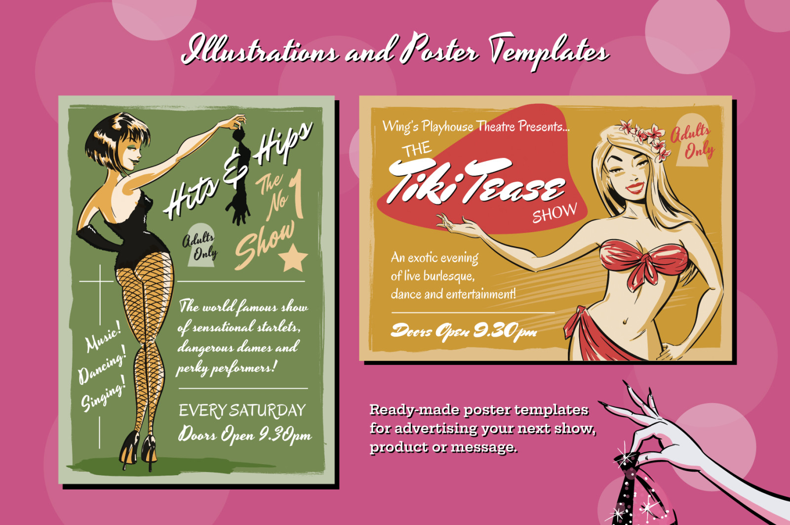 Vintage Pin-Up Illustration Collection Vintage Pin-Up Illustration Collection