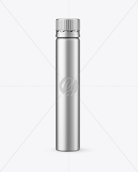 25ml Matte Metallic Sport Nutrition Bottle Mockup