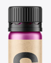 25ml Matte Metallic Sport Nutrition Bottle Mockup