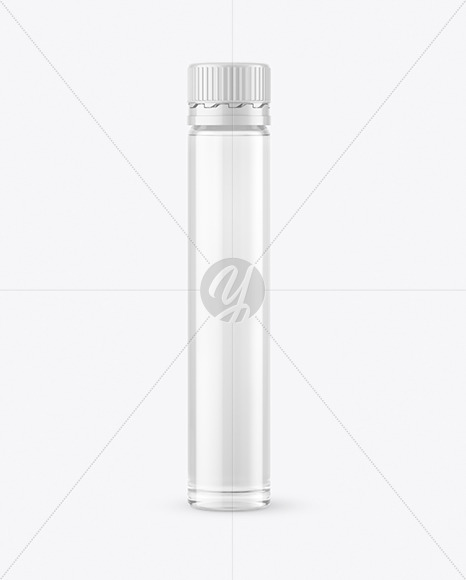 25ml Clear Sport Nutrition Bottle Mockup