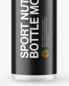 25ml Frosted Sport Nutrition Bottle Mockup