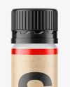 25ml Frosted Sport Nutrition Bottle Mockup