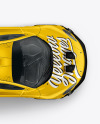 Sport Car Mockup - Top View