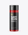 Glossy Plastic Bottle Mockup