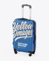 Travel Suitcase Mockup - Half Side View