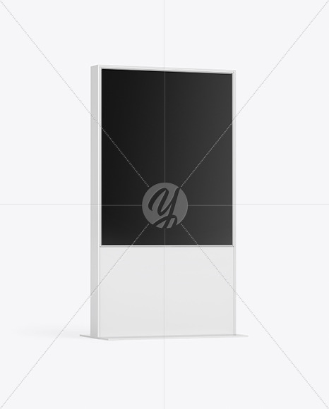 LED Display Stand Mockup