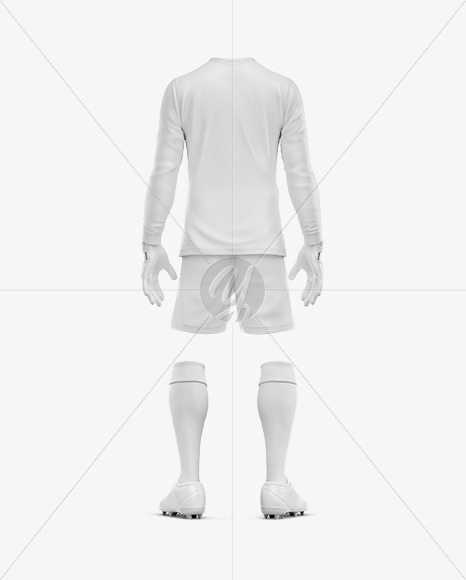 Goalkeeper Mockup - Back View