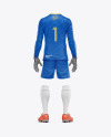 Goalkeeper Mockup - Back View