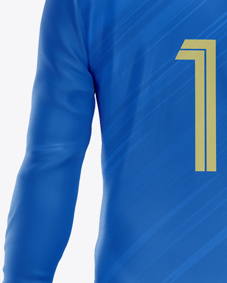 Goalkeeper Mockup - Back View