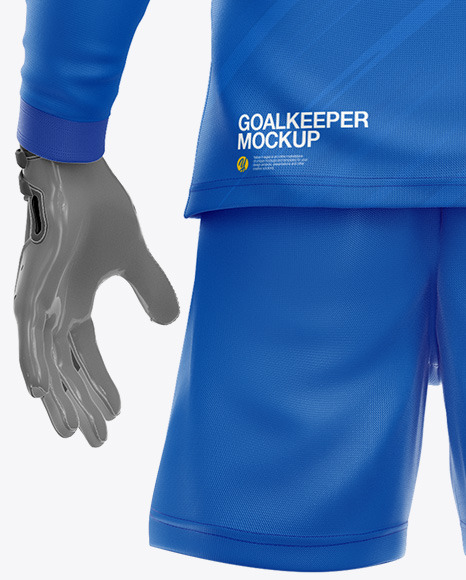 Goalkeeper Mockup - Back View