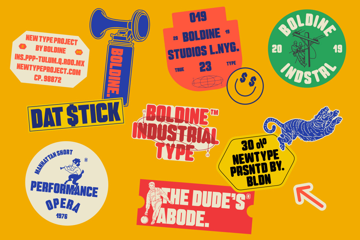 Boldine Font Boldine Font