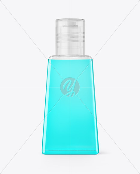 Color Liquid Bottle Mockup