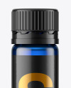 25ml Blue Sport Nutrition Bottle Mockup