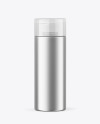 Matte Metallic Bottle Mockup