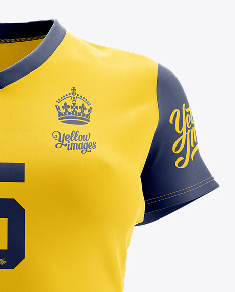 Women’s Full Rugby Kit HQ Mockup - Front View - Free Download Images