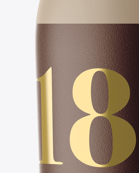 Ceramic Wine Bottle Mockup