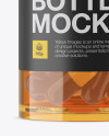 Plastic Orange Bottle With Capsules Mockup Plastic Orange Bottle With Capsules Mockup