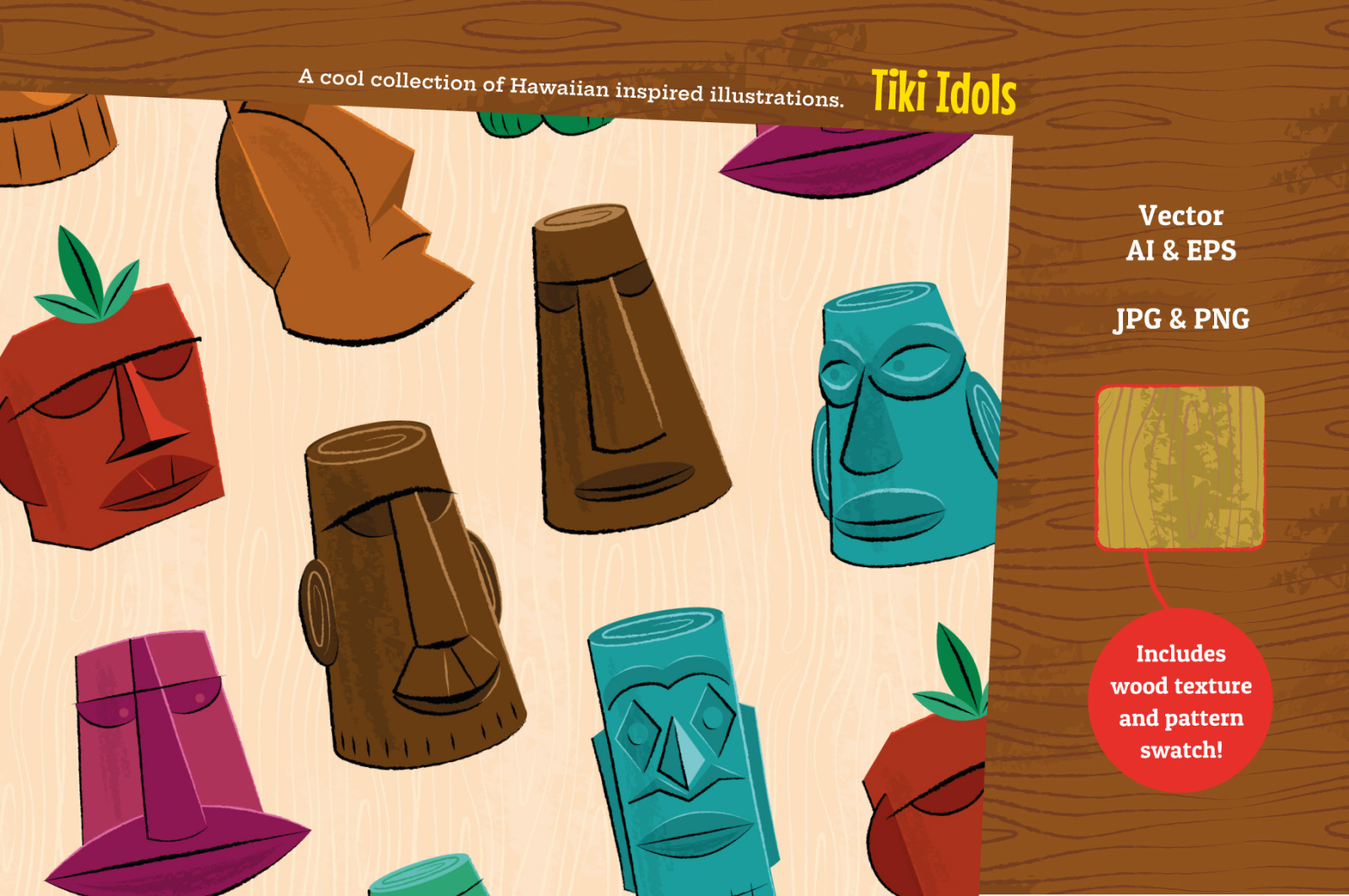 The Retro Tiki Illustration Collection