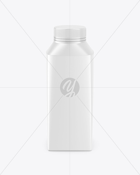 Yoghurt Bottle Mockup