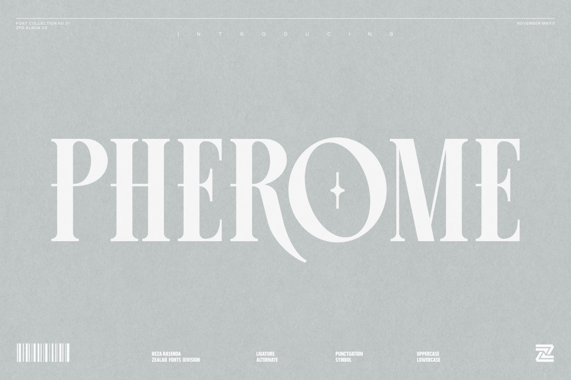 PHEROME DISPLAY FONT
