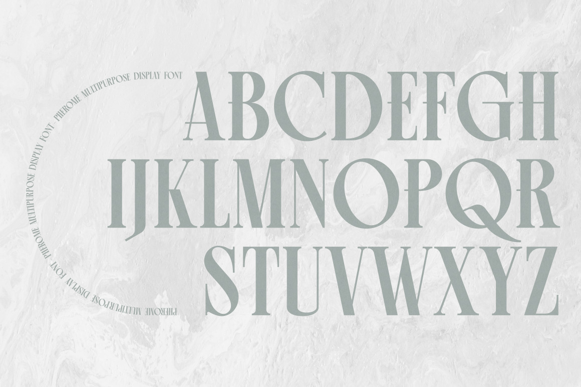 PHEROME DISPLAY FONT