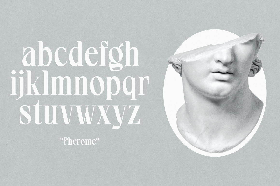 PHEROME DISPLAY FONT