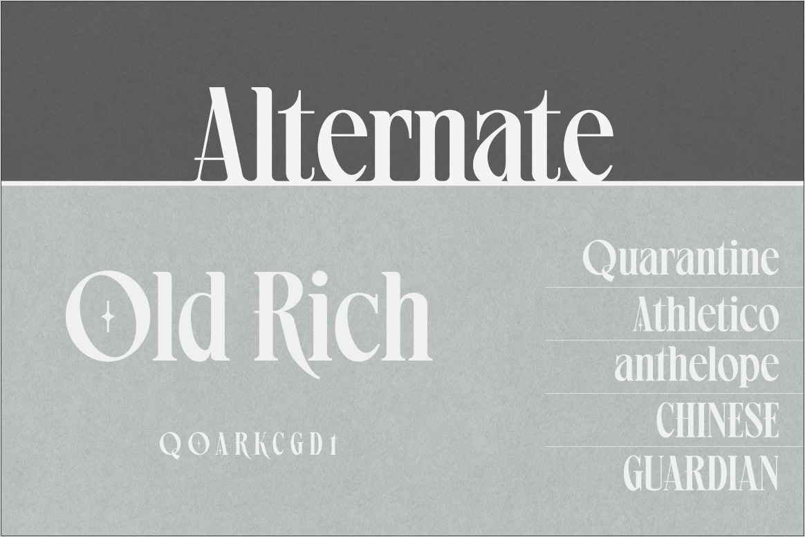 PHEROME DISPLAY FONT