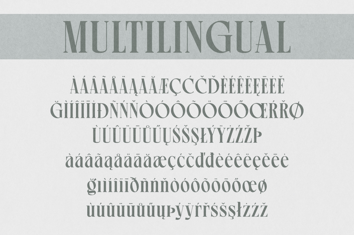 PHEROME DISPLAY FONT