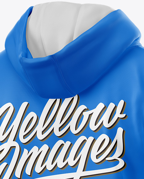 Hoodie Mockup - Half Side View