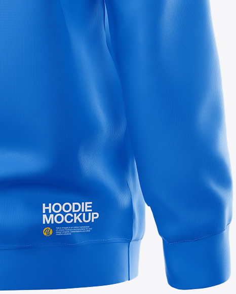 Hoodie Mockup - Half Side View